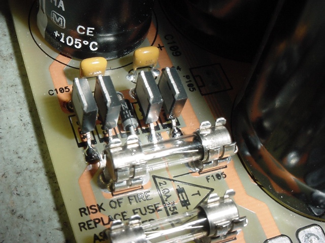 ZR1600 Harris RHRD660 /- 15volt DC Rectification