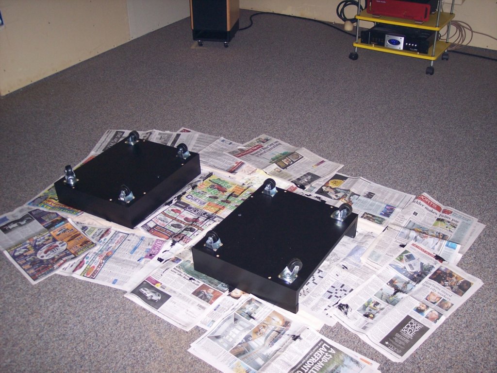 ST/R bases ready to install