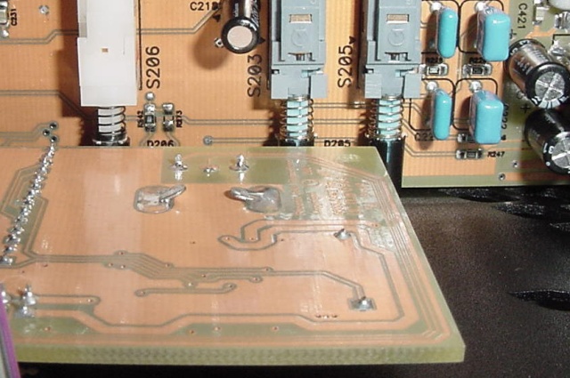 Occam By-Pass Mod - Ch2 Signal Trace & Via